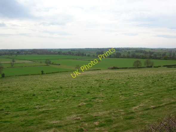 Photo 6"x4" Looking over the point to point course Whitwell-on-the-Hill c2008