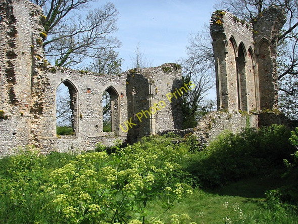 Photo 6"x4" The ruins of St Mary's Priory Sheringham c2008