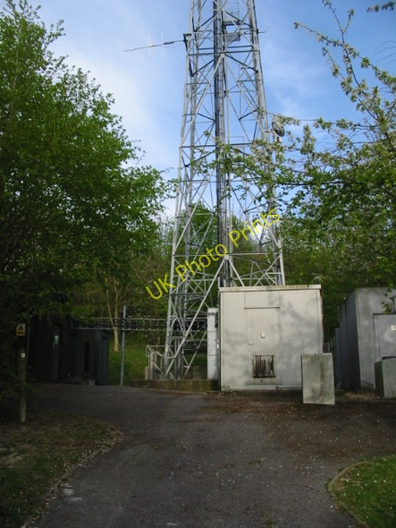 Photo 6"x4" Communications mast near Sheepfold Wye c2008