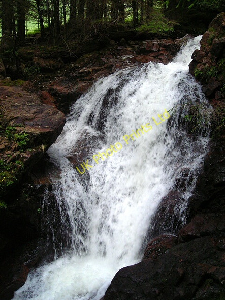 Photo 6"x4" Falls on Allt a' Choire Dheirg Achriabhach c2007