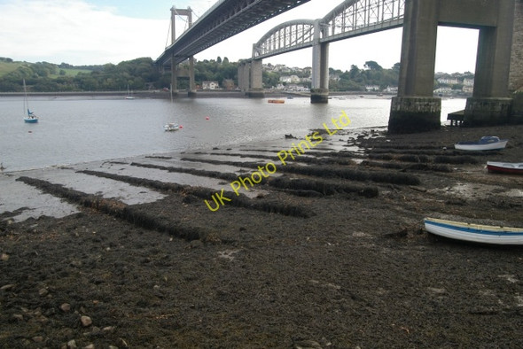 Photo 6"x4" Sand Quay repair ramps, Saltash Saltash\/SX4258 c2005