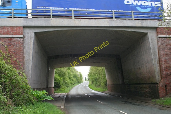 Photo 6"x4" B4211 beneath the M50 Buckbury c2008