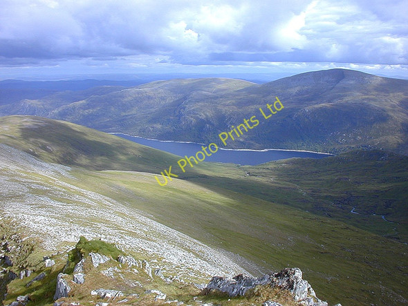 Photo 6"x4" South east ridge of Braigh a' Choire Bhig Loch a' Choire Bhig c2005