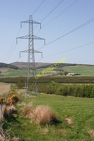 Photo 6"x4" Power Line Corse\/NJ6040 c2008