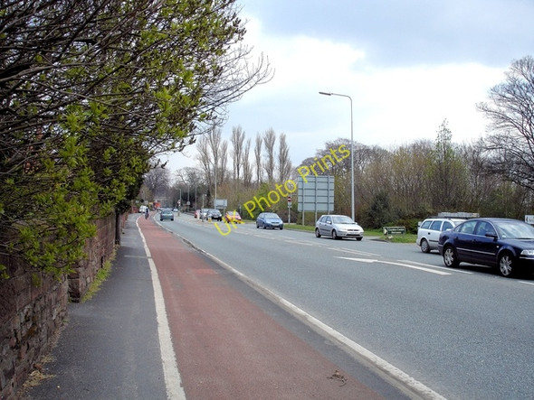 Photo 6"x4" Great Boughton - the A41 (Whitchurch Road) Boughton Heath c2008