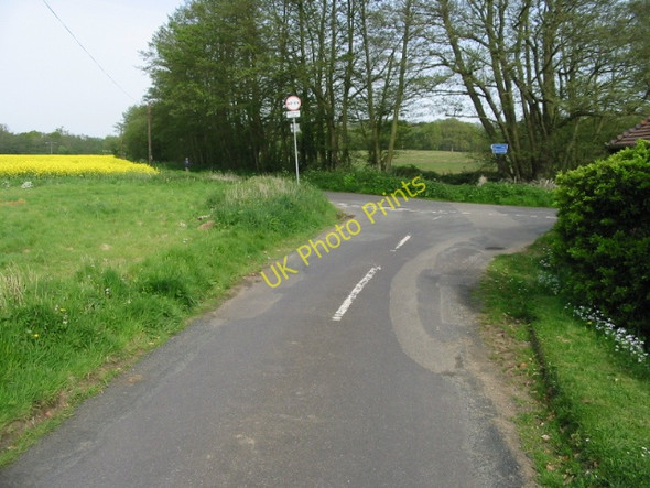 Photo 6"x4" Junction of Blackwall Road North with Blackwall Road Willesborough Lees c2008