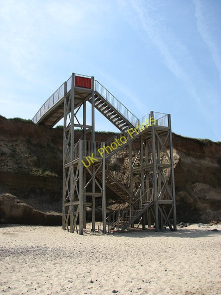 Photo 6"x4" The new access Happisburgh c2008