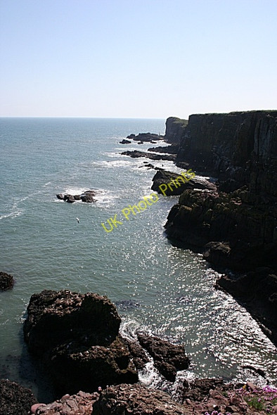 Photo 6"x4" Cliffs at Whistleberry Kinneff c2008