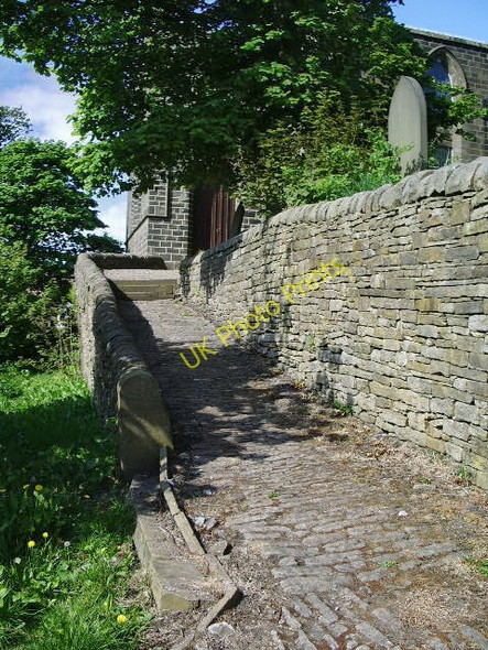 Photo 6"x4" St Mary and All Saints Church, Goodshaw Chapel, Path Rawtenstall c2008