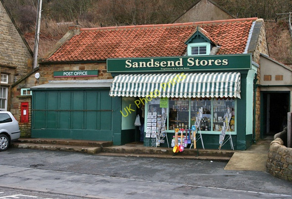 Photo 6"x4" Sandsend Stores and Post Office Sandsend\/NZ8612 c2008