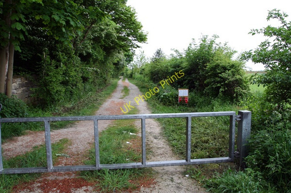 Photo 6"x4" Track towards Whittle Car Kiddal Lane End c2008