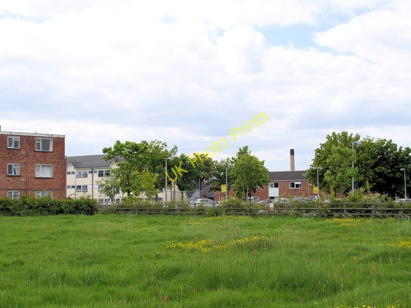 Photo 6"x4" Leighton Hospital and staff accommodation Barrows Green\/SJ6958 c2008