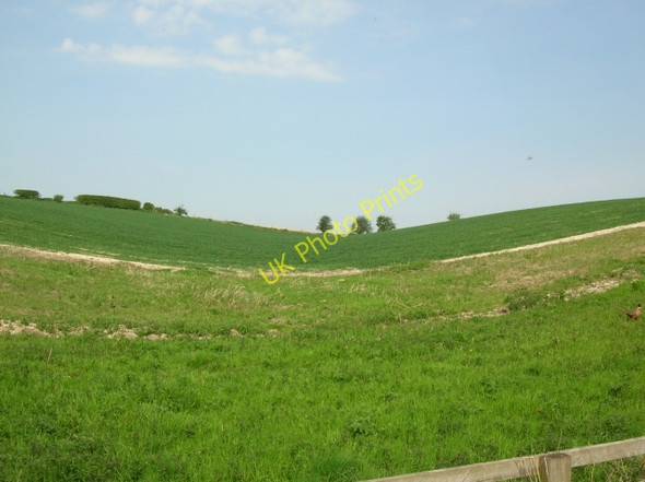 Photo 6"x4" Rolling Landscape Goodmanham c2008