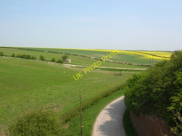 Photo 6"x4" Kiplingcotes Lane Gardham c2008