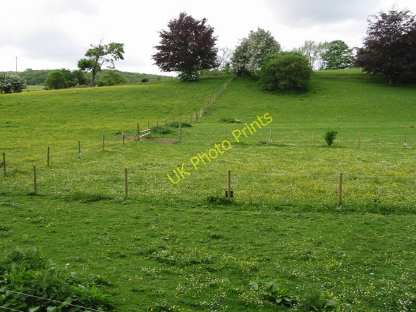 Photo 6"x4" View S from the former B2060 London Road Temple Ewell c2008