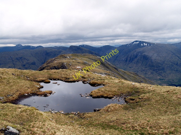 Photo 6"x4" Rockpool, Beinn Maol Chaluim Dalness\/NN1651 c2008