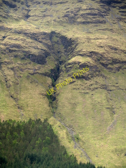 Photo 6"x4" Ravine, Gleann Charnan Dalness\/NN1651 c2008