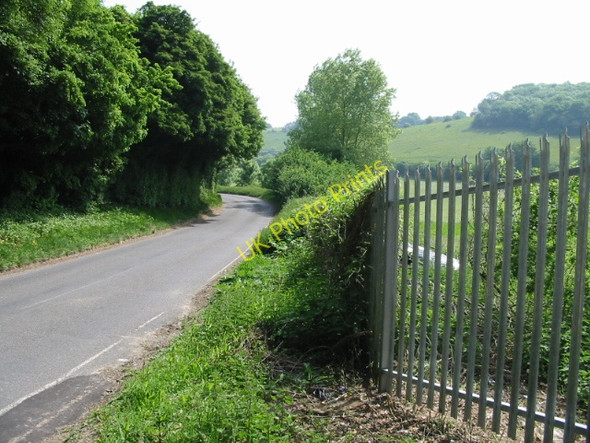 Photo 6"x4" View along Swanton Lane Chalksole c2008