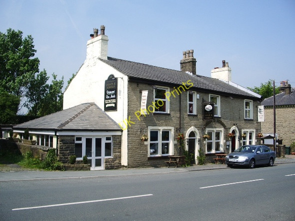 Photo 6"x4" Coach & Horses, Market Street, Edenfield Chatterton c2008