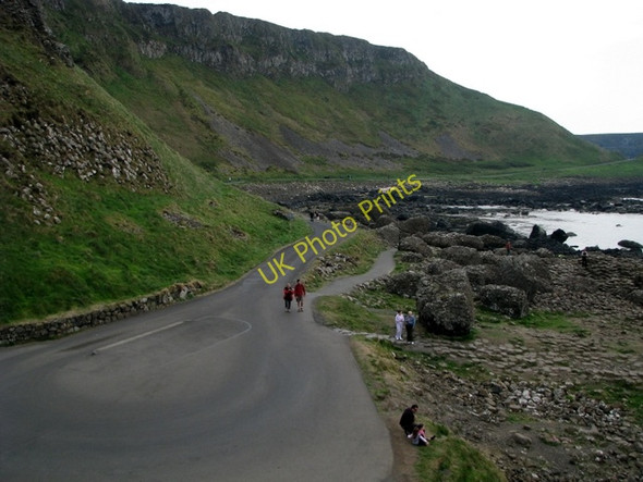 Photo 6"x4" Road to the Giant's Causeway [4] Portballintrae c2008