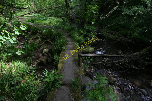 Photo 6"x4" Sluice gate on Dean Beck Goose Eye c2008