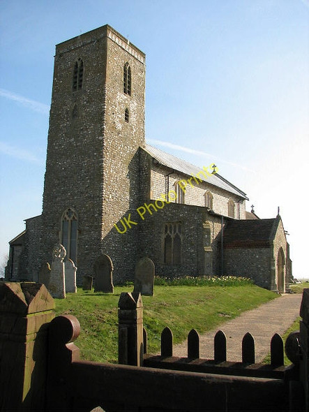 Photo 6"x4" The church of All Saints Sheringham c2007