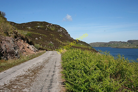 Photo 6"x4" The Road to Rhimichie Achlyness c2008