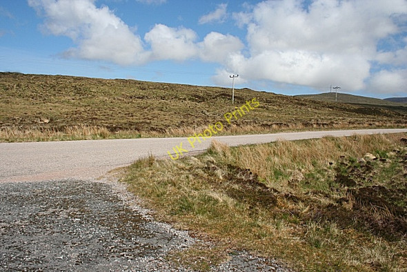 Photo 6"x4" Moorland by the Durness Road Achriesgill c2008