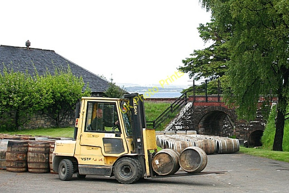 Photo 6"x4" Transporting Casks Tain\/NH7881 c2008
