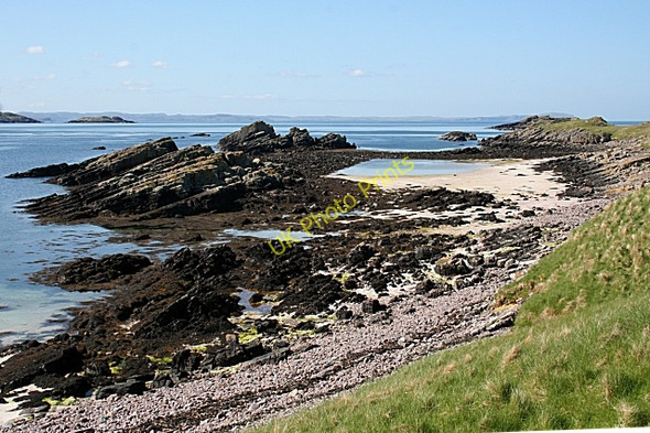 Photo 6"x4" Beach by the Sound of Handa Tarbet\/NC1649 c2008