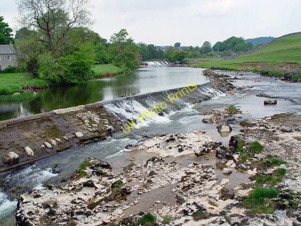 Photo 6"x4" The Weir above Linton Falls Grassington c2008
