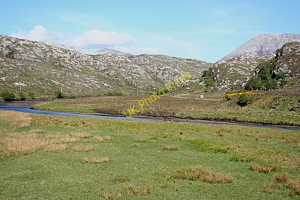 Photo 6"x4" River Laxford Bad na B\u00e0ighe Forest c2008