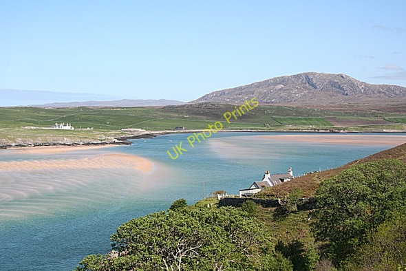 Photo 6"x4" Ferry House and Kyle of Durness Balnakeil Craft Village c2008