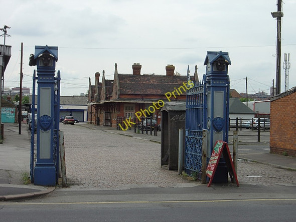 Photo 6"x4" Cattle market gates West Bridgford c2008