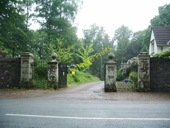 Photo 6"x4" Entrance to Graythwaite Hall Force Mills c2008
