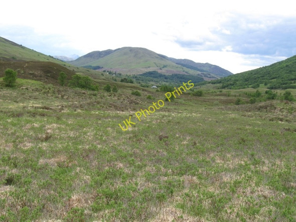 Photo 6"x4" View over scrubby hillside Fort William\/An Gearasdan c2008