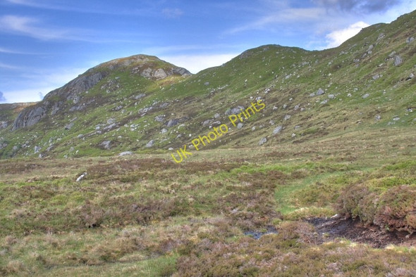 Photo 6"x4" Small Un-Named Knoll of the Leacann Riabhach Leacann Riabhach c2008