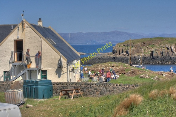 Photo 6"x4" The Cafe and Shop, Galmisdale Point Galmisdale c2008