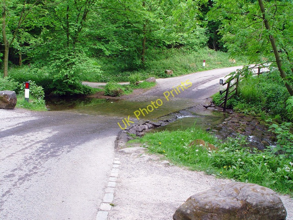 Photo 6"x4" Pickles Beck crosses the road to Storiths Storiths c2008