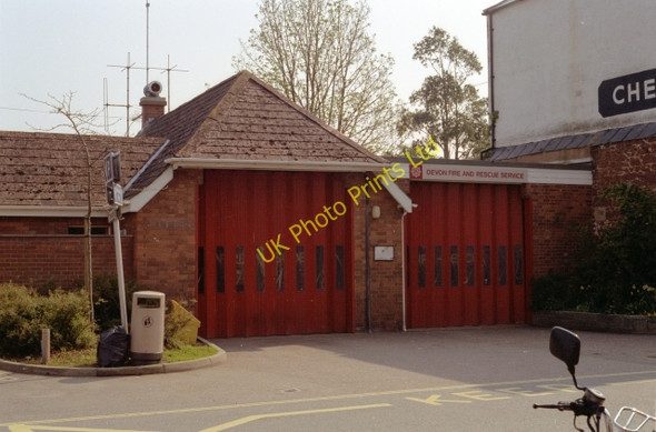Photo 6"x4" Topsham Fire Station Topsham c1991