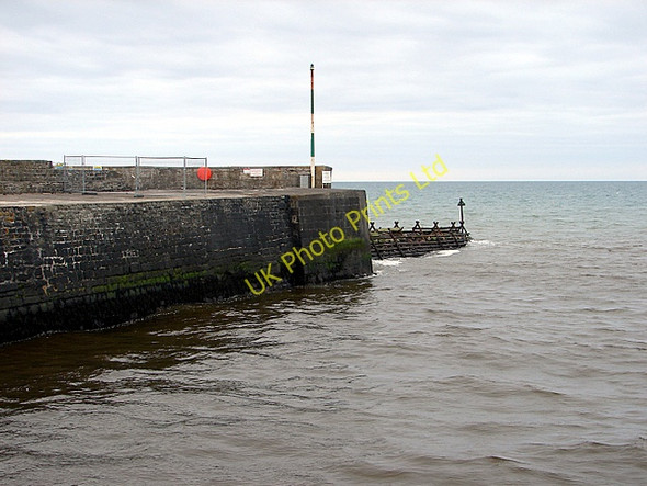 Photo 6"x4" The south pier at Aberaeron Aberaeron c2007