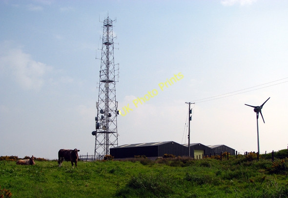Photo 6"x4" Transmitter above Holywood Holywood\/J3979 c2008