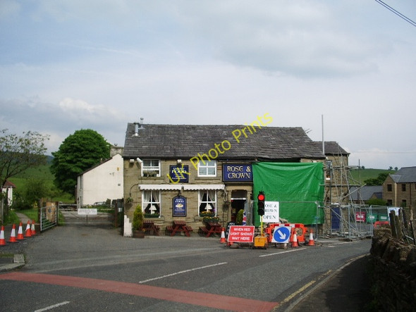 Photo 6"x4" Rose & Crown, Bury Road, Edgworth Edgworth c2008