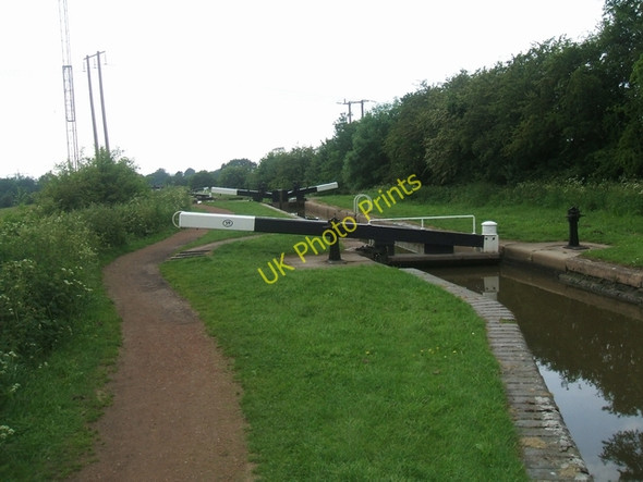 Photo 6"x4" Worcester & Birmingham Canal - Lock 39 Bromsgrove c2008