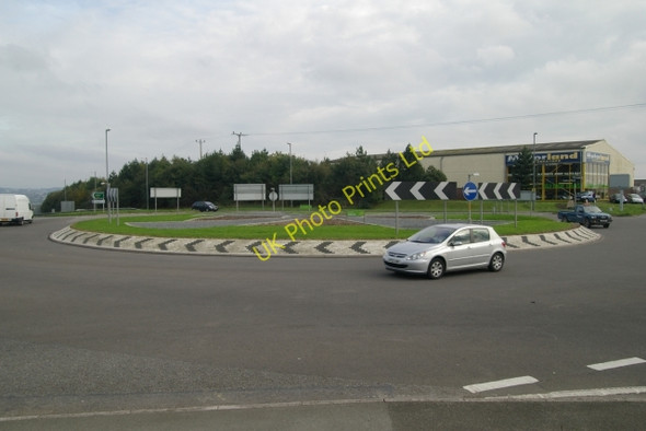 Photo 6"x4" Carkeel Roundabout, Saltash Saltash\/SX4258 c2005