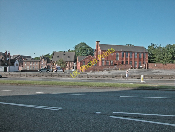 Photo 6"x4" Gorse Stacks car park Chester c2006