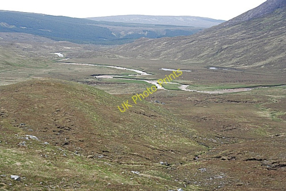 Photo 6"x4" Glen Oykel Dubh Loch Beag\/NC3216 c2008