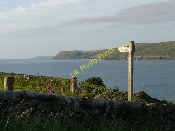 Photo 6"x4" Coastal Path from Lady Bay Kirkcolm c2008