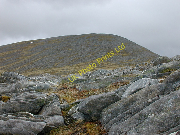 Photo 6"x4" The west ridge of Carn nam Fiaclan Fuar-tholl Beag\/NH1145 c2003