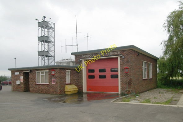 Photo 6"x4" Outwell fire station Outwell c2008